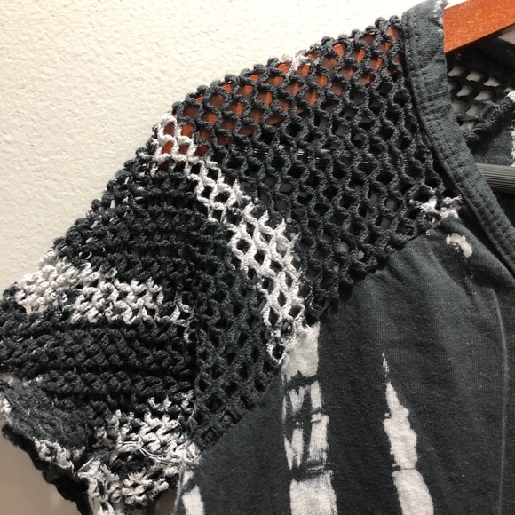 LF Emma & Sam black and gray with fishnet sleeve - Picture 2 of 3